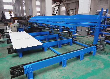 Color Steel Roofing Sheet Roll Forming Machine With Automatic Stacker