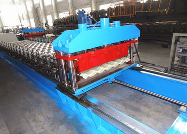 6 - 8 M/Min CNC Roll Forming Machine , Metal Tile Roll Forming Equipment