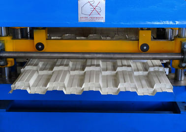 PPGI Steel Roof Tile Roll Forming Machine Line With PLC Control System