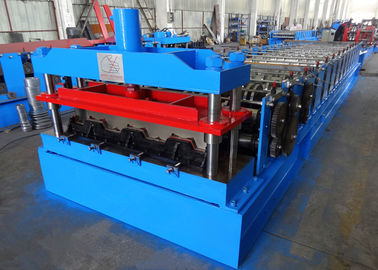 Fully Automatic Sheet Roll Forming Machine For Steel Floor Decking W Profile