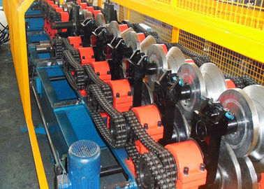 High Speed Cold Roll Forming Machine , Quick Interchangeable C Purlin Machine