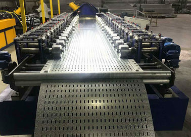 Perforated Cable Tray Making Machine With Adjustable Cantilever Mill Stands