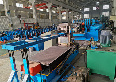 New Type Self-locked / Self-seamed Box Beam Roll Forming Machine , Size Adjustable