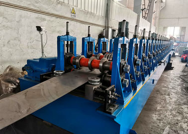 New Type Self-locked / Self-seamed Box Beam Roll Forming Machine , Size Adjustable