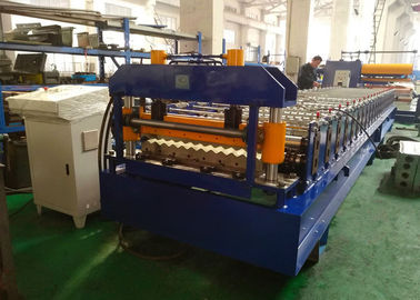 Corrugated Metal Roof Roll Forming Machine For 914mm 1000mm Width Material