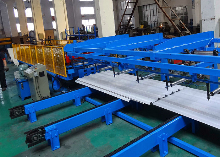 12 - 15 M/Min Metal Roof Roll Forming Machine With Redundant Material Slitter